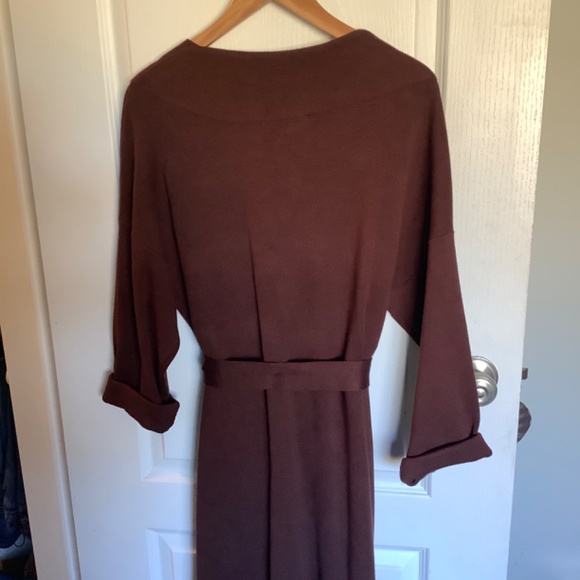 Zara Maxi rust red shacket - Picture 2 of 2